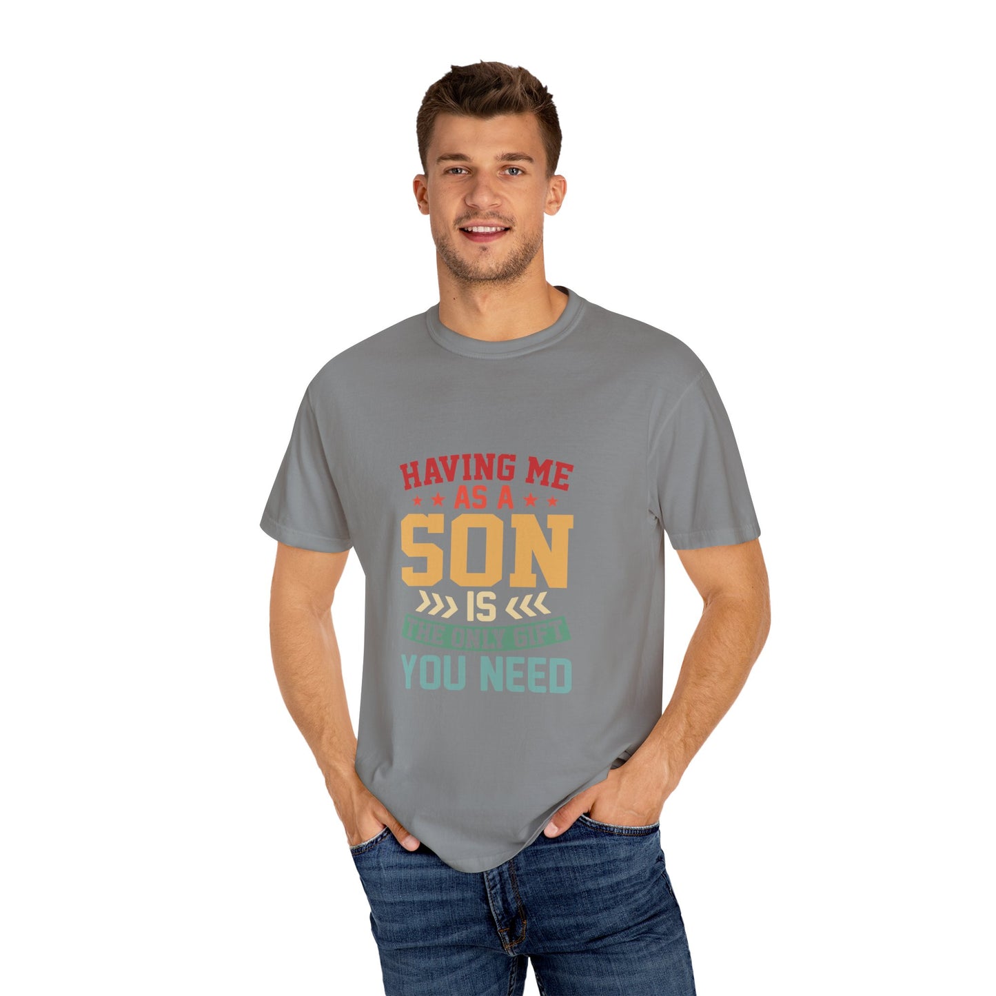 For Son | Unisex Garment-Dyed T-shirt