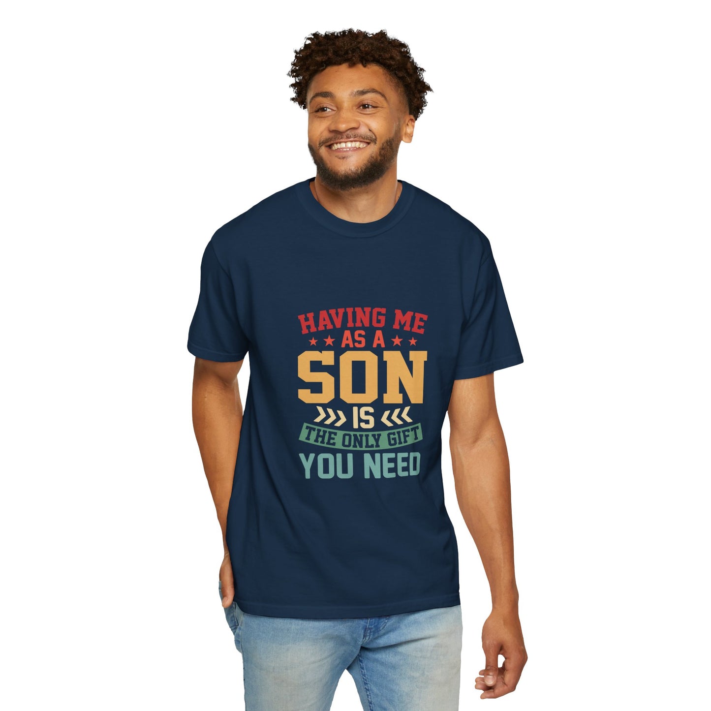 For Son | Unisex Garment-Dyed T-shirt