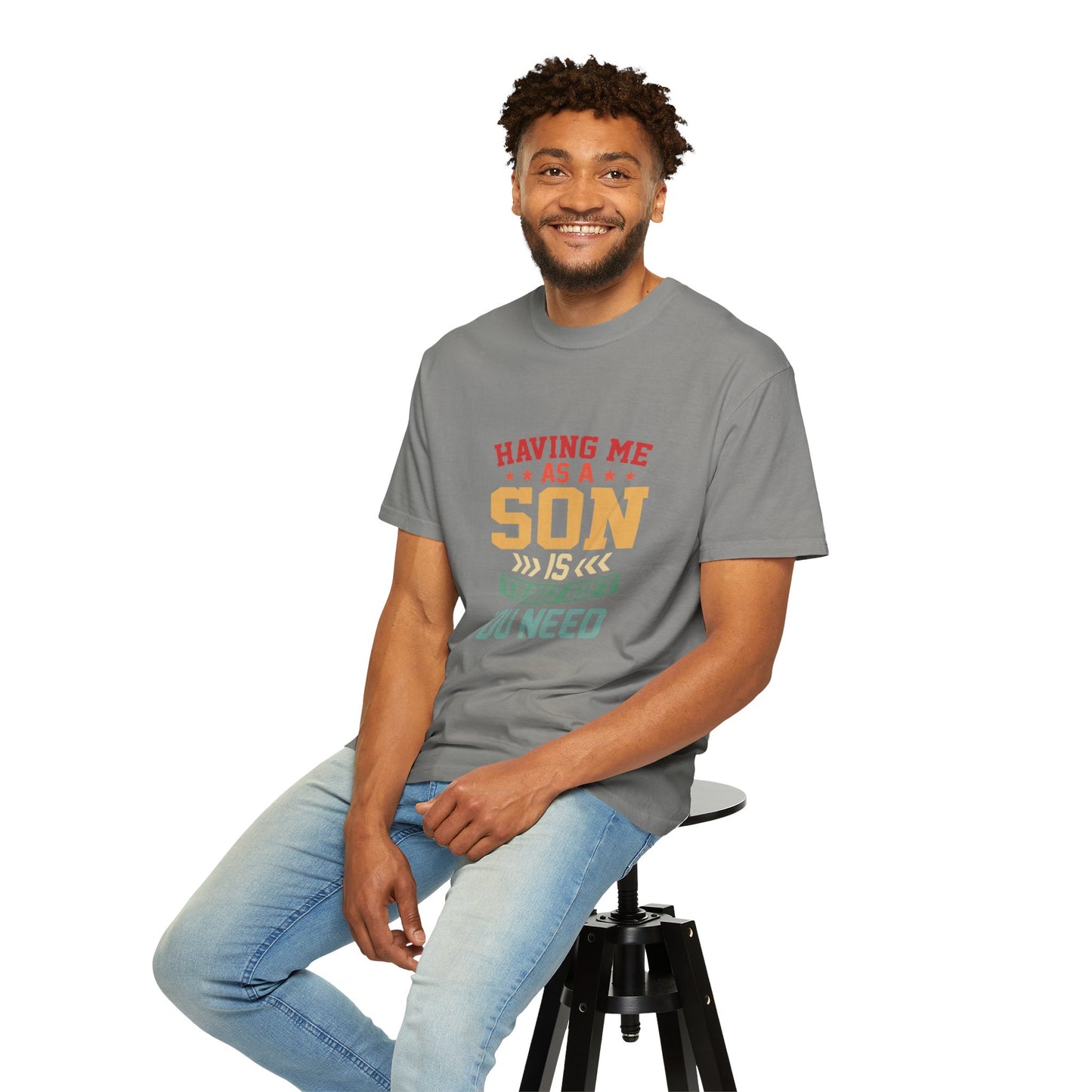 For Son | Unisex Garment-Dyed T-shirt