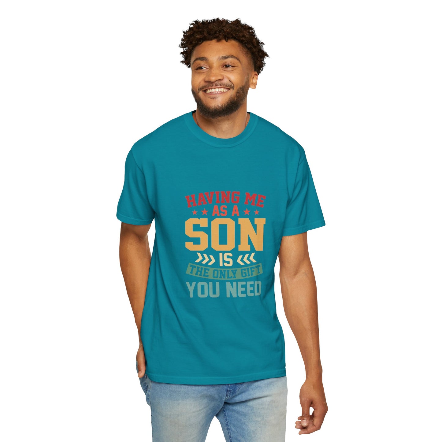 For Son | Unisex Garment-Dyed T-shirt