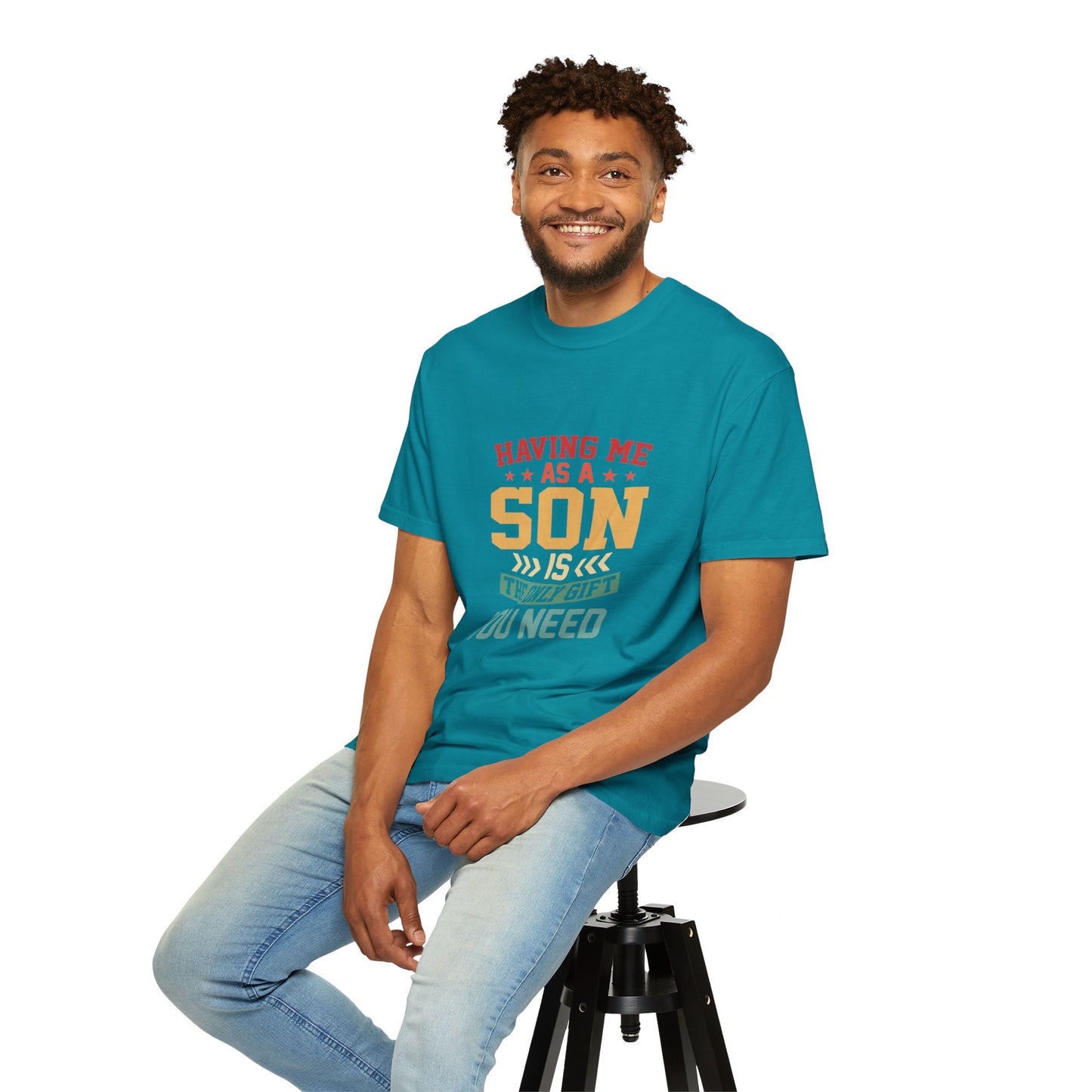 For Son | Unisex Garment-Dyed T-shirt