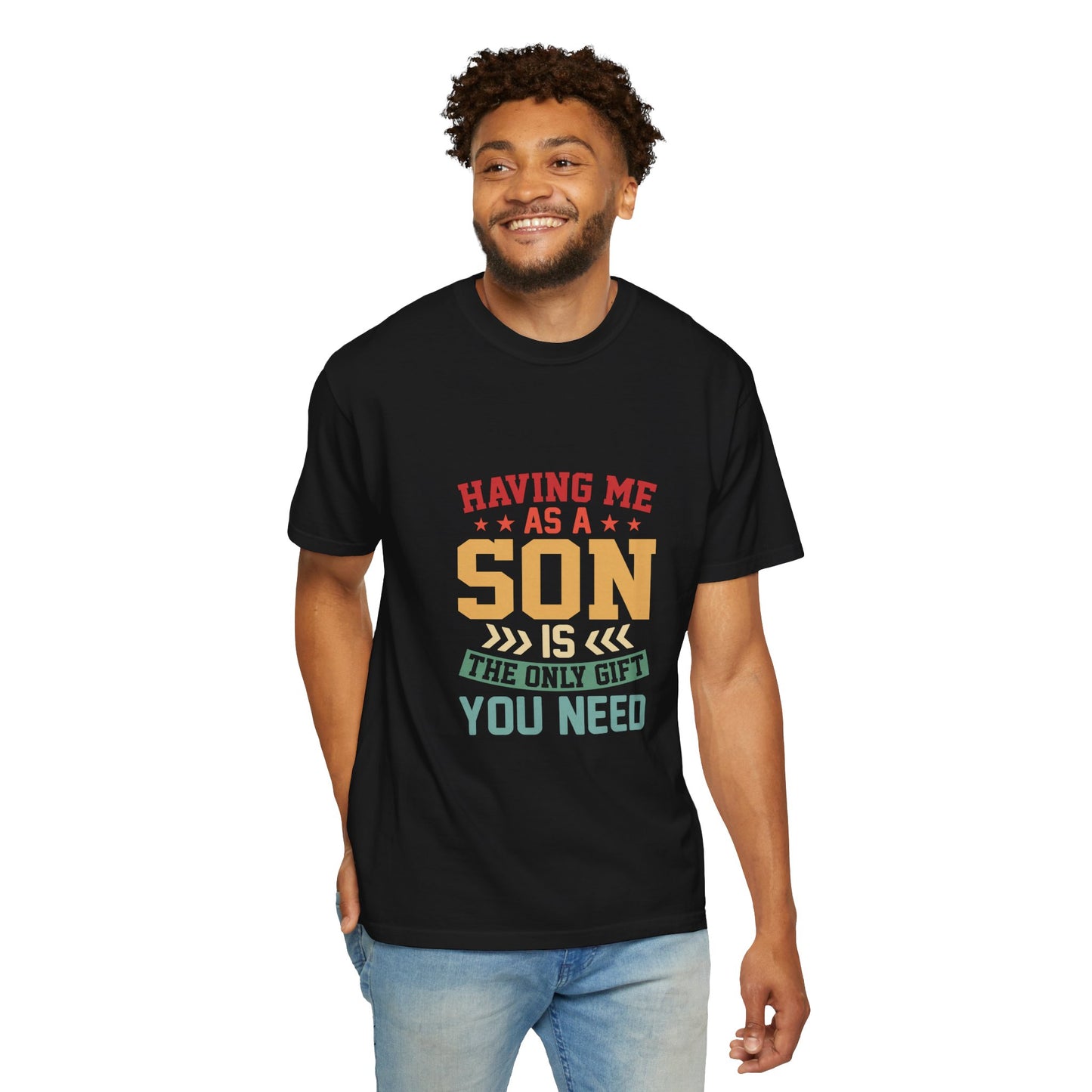 For Son | Unisex Garment-Dyed T-shirt