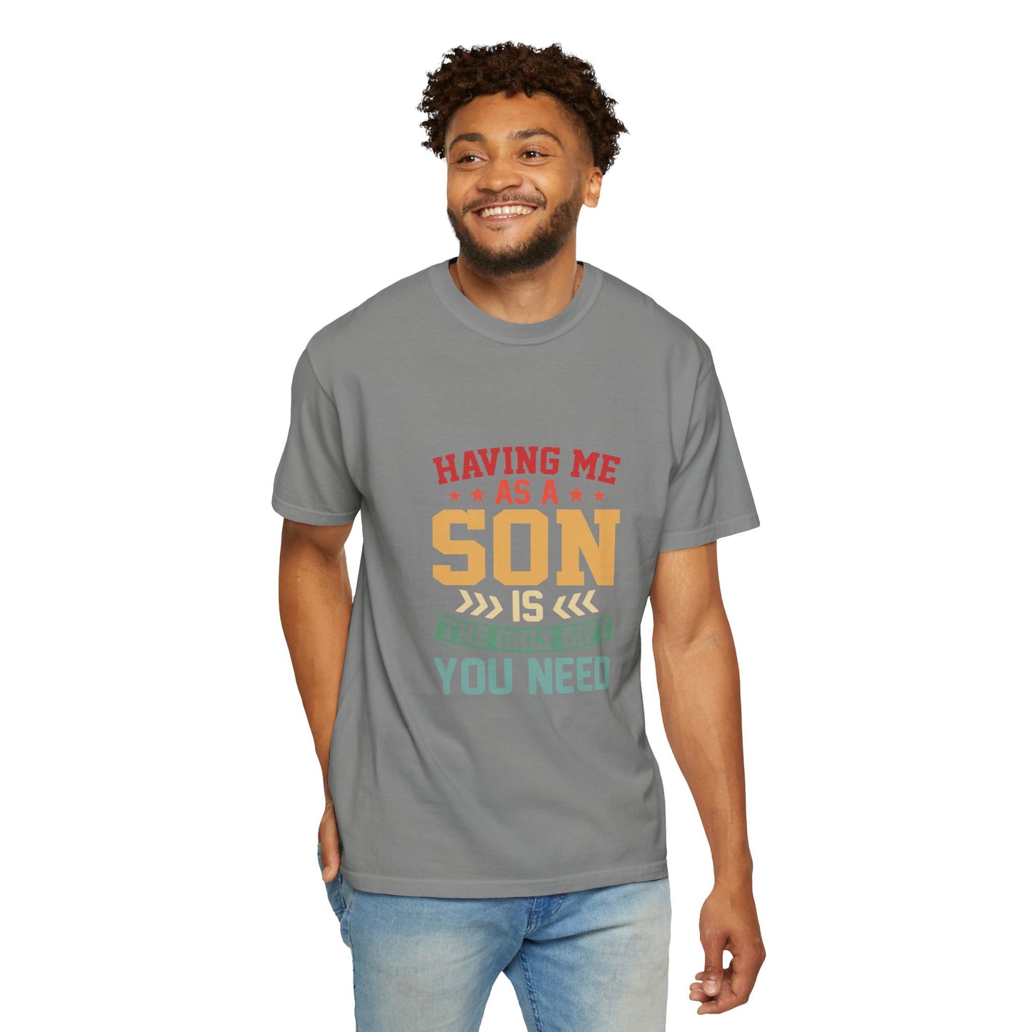 For Son | Unisex Garment-Dyed T-shirt