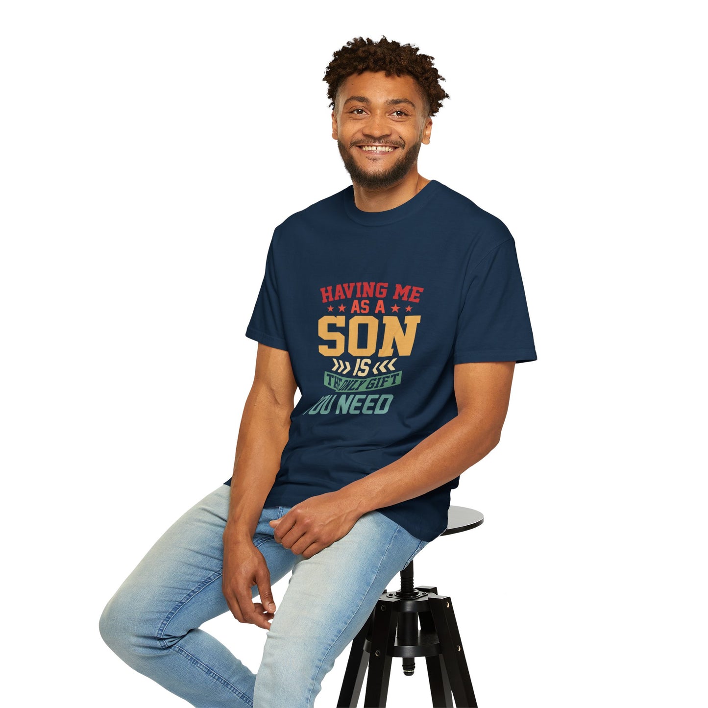 For Son | Unisex Garment-Dyed T-shirt