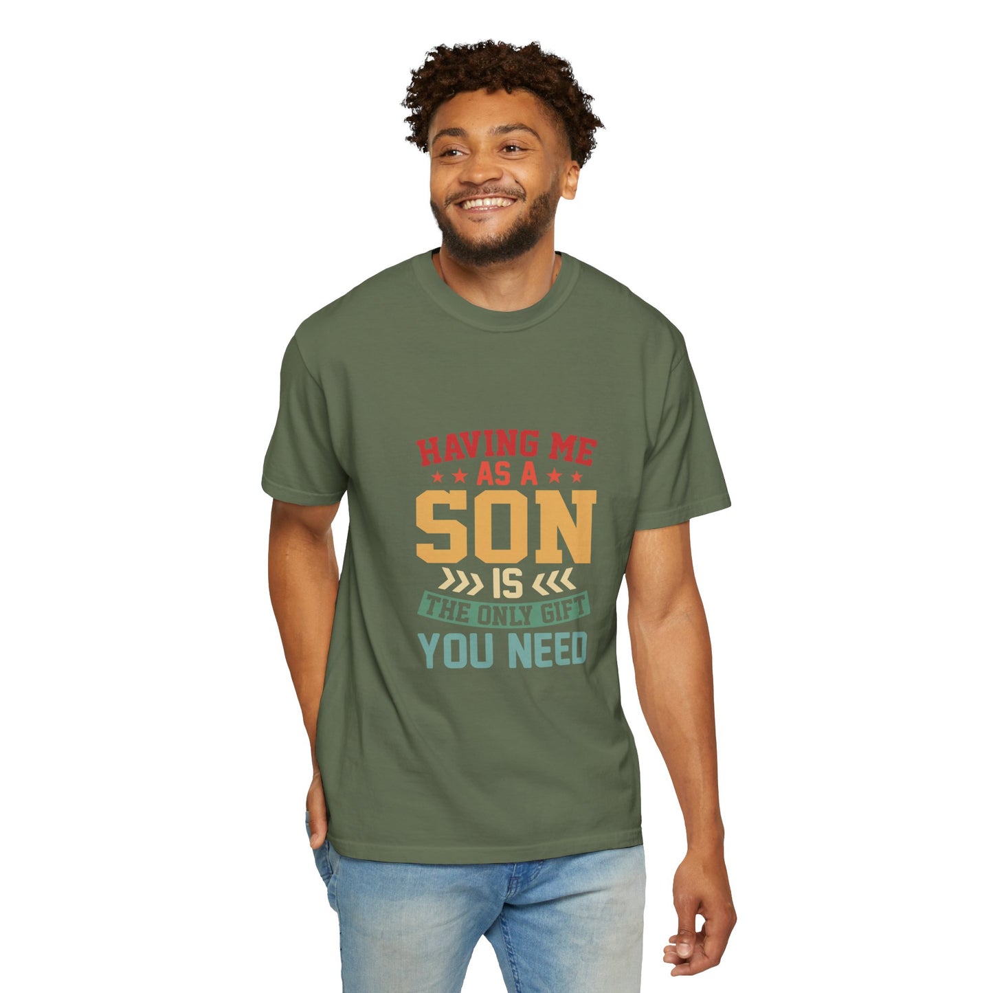 For Son | Unisex Garment-Dyed T-shirt