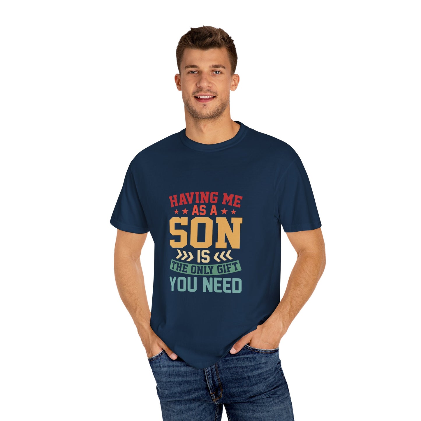 For Son | Unisex Garment-Dyed T-shirt