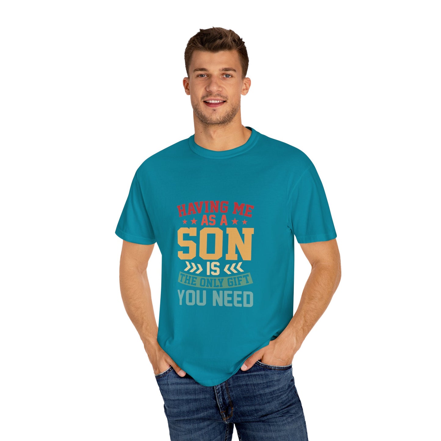 For Son | Unisex Garment-Dyed T-shirt